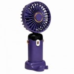 Портативний вентилятор LED digital display fan purple