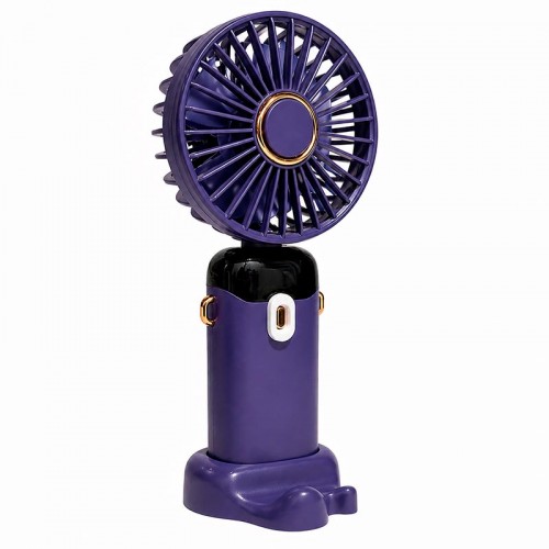 Портативний вентилятор LED digital display fan green