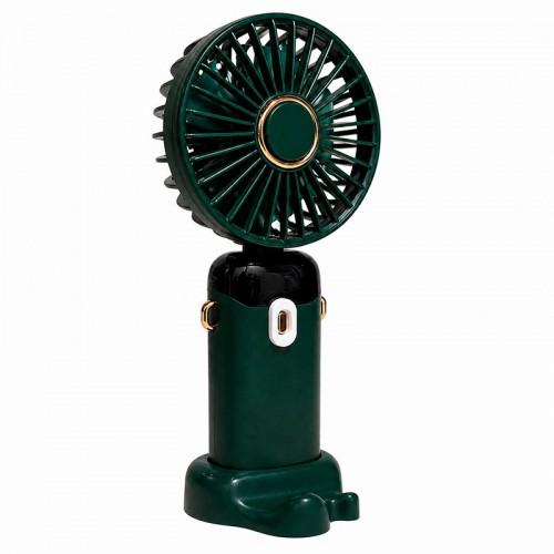 Портативний вентилятор LED digital display fan white