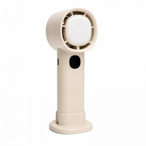Портативний вентилятор High Speed Led Digital Display Fan beige
