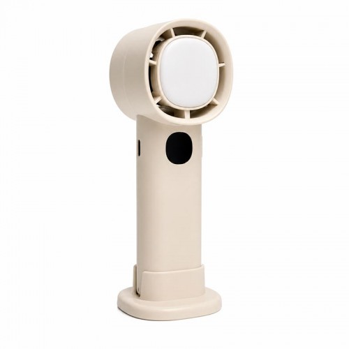 Портативний вентилятор High Speed Led Digital Display Fan beige