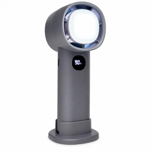 Портативний вентилятор High Speed Led Digital Display Fan beige