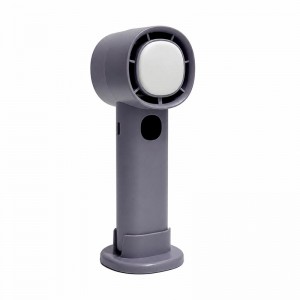 Портативний вентилятор High Speed Led Digital Display Fan purple
