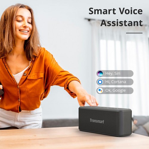 Портативная Bluetooth колонка Tronsmart Mega Pro IPX5 BT5.0, 60W, TWS, NFC, EQ, 10h Max black