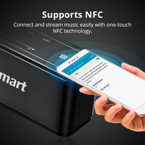 Портативная Bluetooth колонка Tronsmart Mega BT5.0, AUX, 40W, TWS, NFC, DSP, 15h Max black