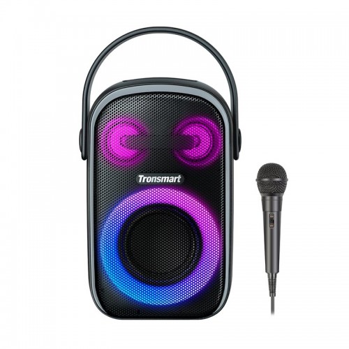 Портативная Bluetooth колонка Tronsmart Halo 110 IPX6 BT5.3, AUX, 60W, NFC, EQ, TWS, 18ч Max с микрофоном black