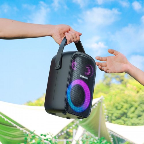 Портативная Bluetooth колонка Tronsmart Halo 110 IPX6 BT5.3, AUX, 60W, NFC, EQ, TWS, 18ч Max с микрофоном black