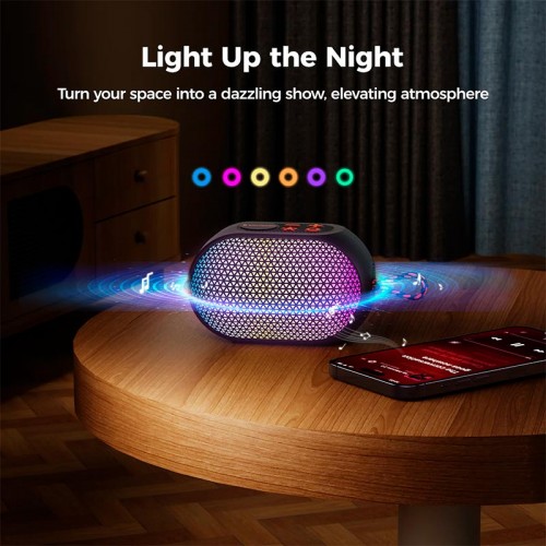 Акустика SOUNARC Portable Speaker XR3 mini |BT5.3, AUX/TF, 5W, TWS, 10h Max| black