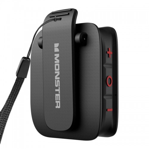 Портативная Bluetooth колонка Monster Blaster Micro D127 (MS62106) IPX7 BT5.4 3W 3.5-8.6h 450mAh black