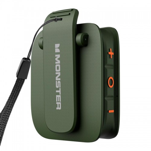 Портативная Bluetooth колонка Monster Blaster Micro D127 (MS62106) IPX7 BT5.4 3W 3.5-8.6h 450mAh black