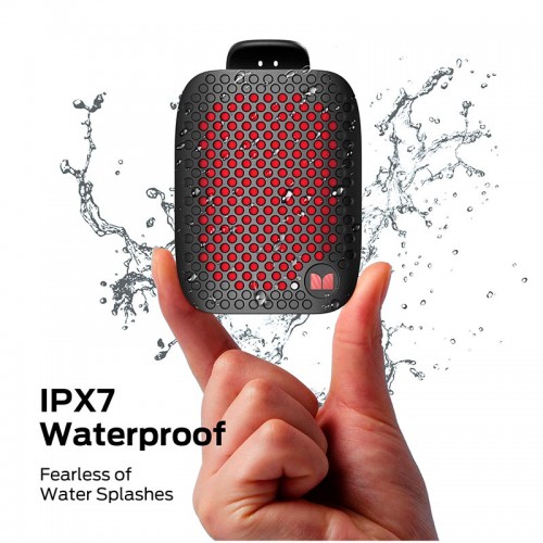 Портативная Bluetooth колонка Monster Blaster Micro D127 (MS62106) IPX7 BT5.4 3W 3.5-8.6h 450mAh green