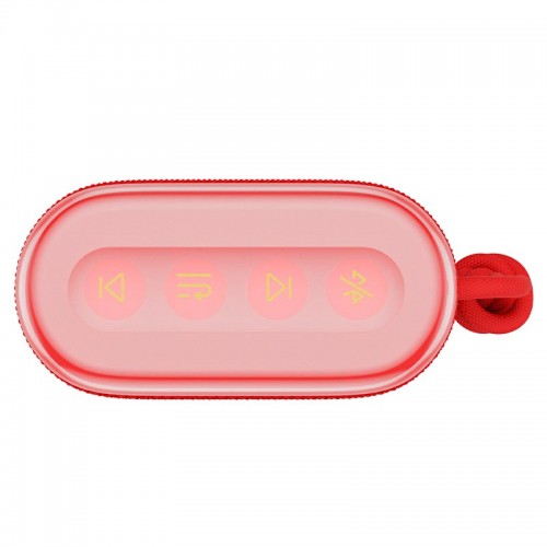 Портативная Bluetooth колонка Monster Blaster Pebble D139 (MS62131) IPX5 BT5.4 6/12W 2200mAh red