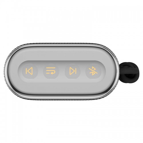 Портативная Bluetooth колонка Monster Blaster Pebble D139 (MS62131) IPX5 BT5.4 6/12W 2200mAh red