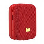 Портативна Bluetooth колонка Monster Atomic Atom D159 (MS62130) IPX5 BT5.4 3/6W 400mAh (Магніт, затискач, кільце під карабін) red