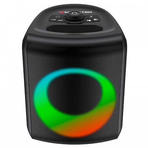 Портативная Bluetooth колонка Monster Musicbox M171 (MS22150) IPX5 BT5.3 40W 2-8h 2000mAh black