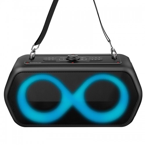 Портативная Bluetooth колонка Monster Musicbox Go (с 2 микрофонами) M176 (MS22132) IPX5 BT5.3 80W 2.5-4.5h 4000mAh black