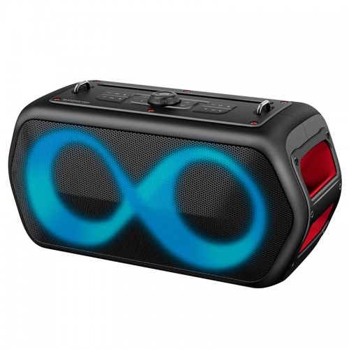 Портативная Bluetooth колонка Monster Musicbox Go (с 2 микрофонами) M176 (MS22132) IPX5 BT5.3 80W 2.5-4.5h 4000mAh black
