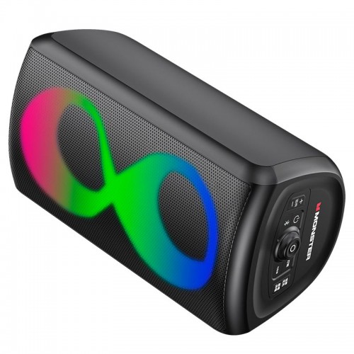 Портативная Bluetooth колонка Monster Cycle (с 2 микрофонами) M175 (MS22138) BT5.3 80/160W 4-8h 4000mAh black
