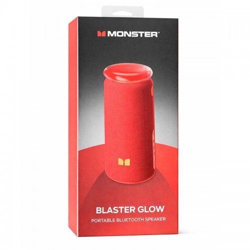 Портативная Bluetooth колонка Monster Blaster Glow M210 (MS62132) IPX5 BT5.4 20/40W 2000mAh black