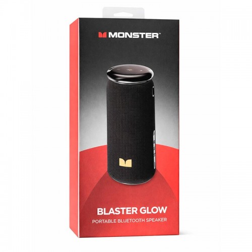 Портативная Bluetooth колонка Monster Blaster Glow M210 (MS62132) IPX5 BT5.4 20/40W 2000mAh red