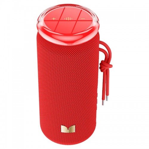 Портативная Bluetooth колонка Monster Blaster Glow M210 (MS62132) IPX5 BT5.4 20/40W 2000mAh red