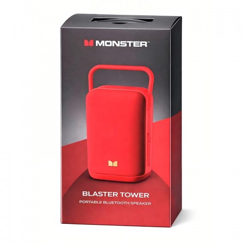Портативная Bluetooth колонка Monster Blaster Tower M220 (MS62133) BT5.4 50/100W 4900mAh red
