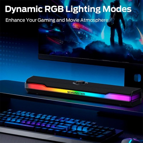 Саундбар Monster S330 S50 (MS62149) |BT6.0, 10W, 4-5h| black