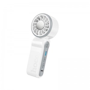 Портативний вентилятор Hoco Ice pack series lightweight foldable fan HX604 |6.5h Max, 3 Levels, 60dB| white