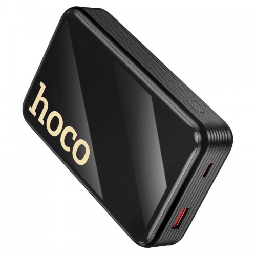 Повербанк Hoco Q37A 20000mAh 22.5W с 2 кабелями Type-C/Lightning black