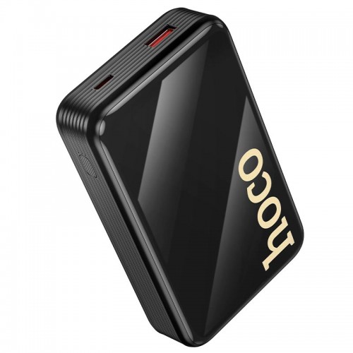 Повербанк Hoco Q37A 20000mAh 22.5W с 2 кабелями Type-C/Lightning black
