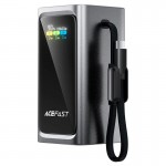 Повербанк для ноутбука 100W AceFast M33 20000mAh TFT display с кабелем Type-C black
