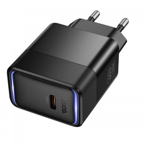 Сетевое зарядное устройство Hoco CS113A 1Type-C, 40/60W, 3A, PD3.2/QC3.0 black