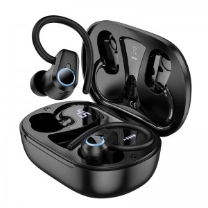 Бездротові Bluetooth навушники TWS Hoco EQ8 |BT5.3, 7/42h| black