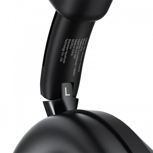 Бездротові Bluetooth навушники Acefast hybrid ANC wireless headset H14 |BT6.0, 50/80H, AUX, App| black