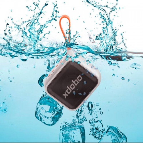 Портативна Bluetooth колонка xdobo Prince 1995II IPX7 |BT5.0, AUX/TF, 12W, TWS, 6-20h Max| black