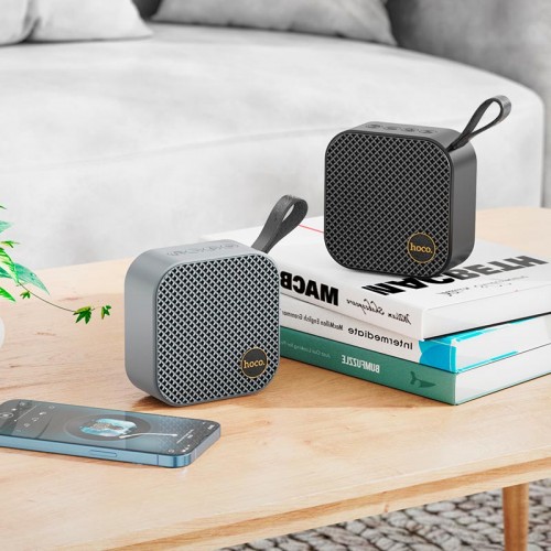 Портативна Bluetooth колонка Hoco HC22 |BT5.2, AUX/TF/USB/FM, 4h| black