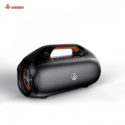 Портативна Bluetooth колонка Xdobo Kungfu IPX7 |BT5.3, 160W, TWS, USB/AUX, 20h| black