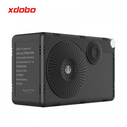 Портативна Bluetooth колонка Xdobo HIFI 2015 IPX5 |BT5.3, 40W, AUX/TF, 10h| black