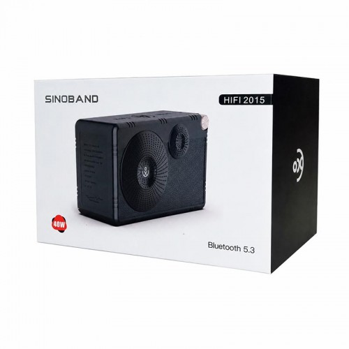 Портативна Bluetooth колонка Xdobo HIFI 2015 IPX5 |BT5.3, 40W, AUX/TF, 10h| black