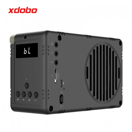 Портативна Bluetooth колонка Xdobo HIFI 2015 IPX5 |BT5.3, 40W, AUX/TF, 10h| black