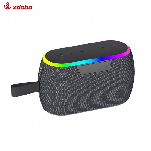 Портативна Bluetooth колонка Xdobo X8 Mini II IPX6 |BT5.3, 30W, USB/AUX/TF, 13h| black