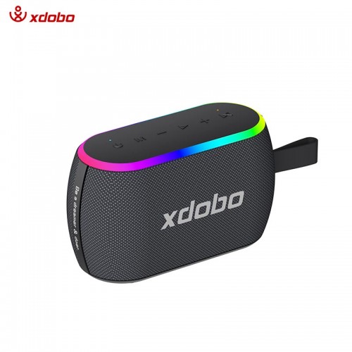 Портативна Bluetooth колонка Xdobo X8 Mini II IPX6 |BT5.3, 30W, USB/AUX/TF, 13h| black