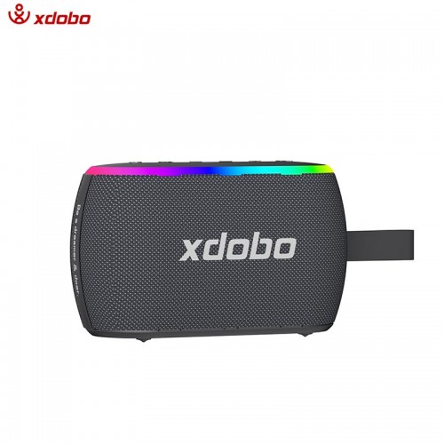 Портативна Bluetooth колонка Xdobo X8 Mini II IPX6 |BT5.3, 30W, USB/AUX/TF, 13h| black