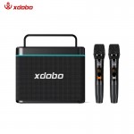 Портативна Bluetooth колонка Xdobo Truth (з 2 мікрофонами) IPX6 |BT5.3, 200W, AUX/USB/TF, 12h| black