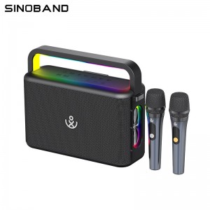 Портативна Bluetooth колонка Xdobo Nuts (з 2 мікрофонами) |BT5.3, 120W, USB/AUX/TF, 20h| black