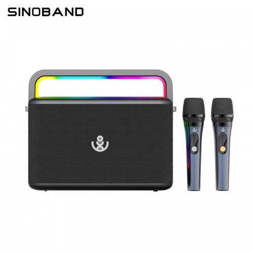 Портативна Bluetooth колонка Xdobo Nuts (з 2 мікрофонами) |BT5.3, 120W, USB/AUX/TF, 20h| black