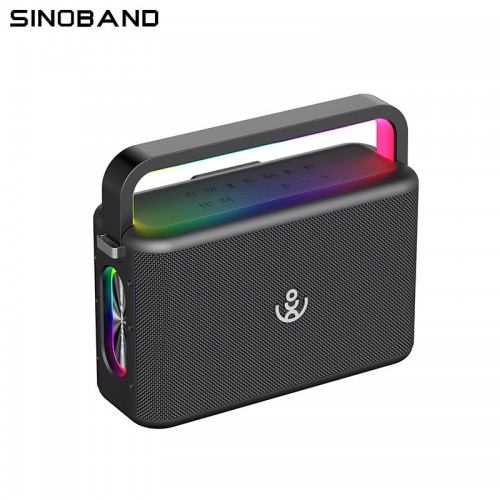 Портативна Bluetooth колонка Xdobo Nuts (з 2 мікрофонами) |BT5.3, 120W, USB/AUX/TF, 20h| black