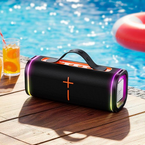 Портативная Bluetooth колонка Hoco HC51 IPX4 |BT6.0, AUX/TF/USB, 30W, 3ч, TWS| blue