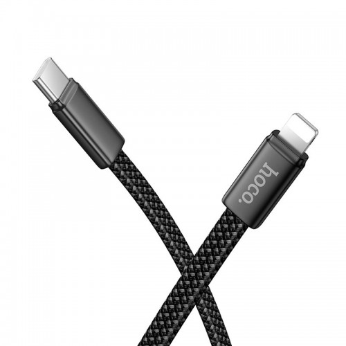 Кабель Hoco C to Lightning Exceso PD charging data cable X125 |1m, 30W| black