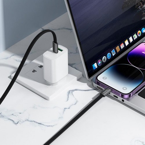 Кабель Hoco C to Lightning Exceso PD charging data cable X125 |1m, 30W| black